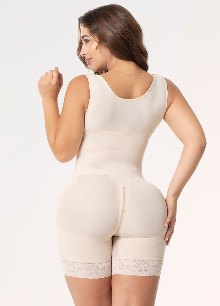 Faja Busto Abierto a Media Pierna | Postparto y Post Operatoria Etapa 2 | Aura Femme