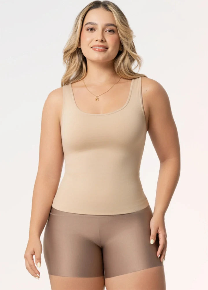 Camisilla de Control: Moldeo y Control Abdominal | Aura Femme