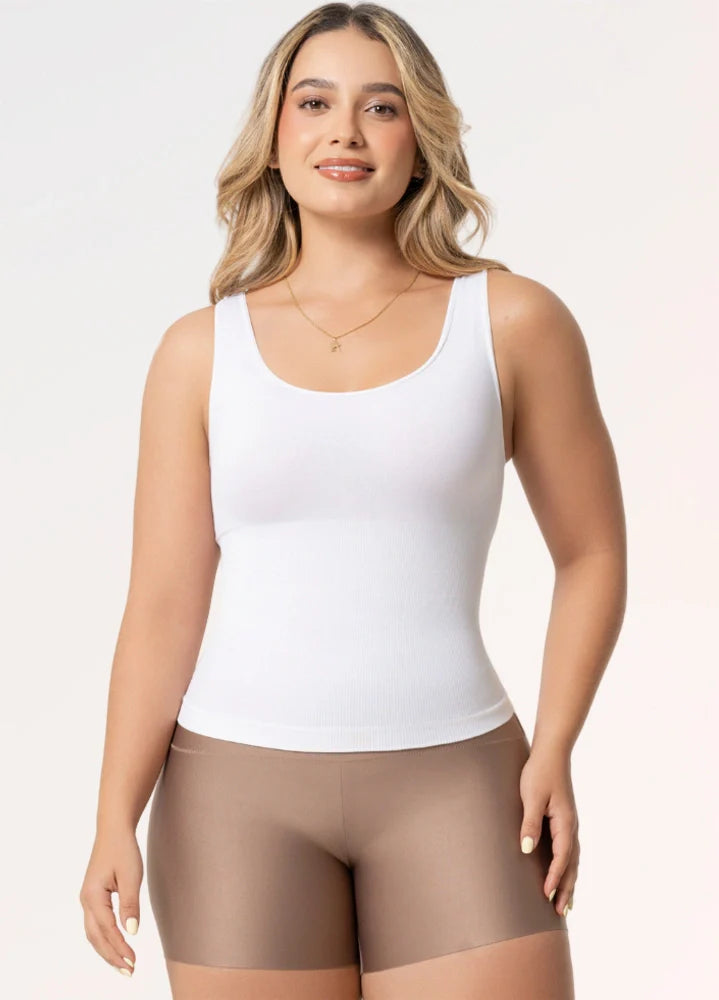 Camisilla de Control: Moldeo y Control Abdominal | Aura Femme