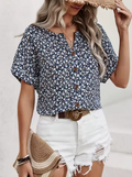 ELA | Blusa Vaporosa con Estampado Floral