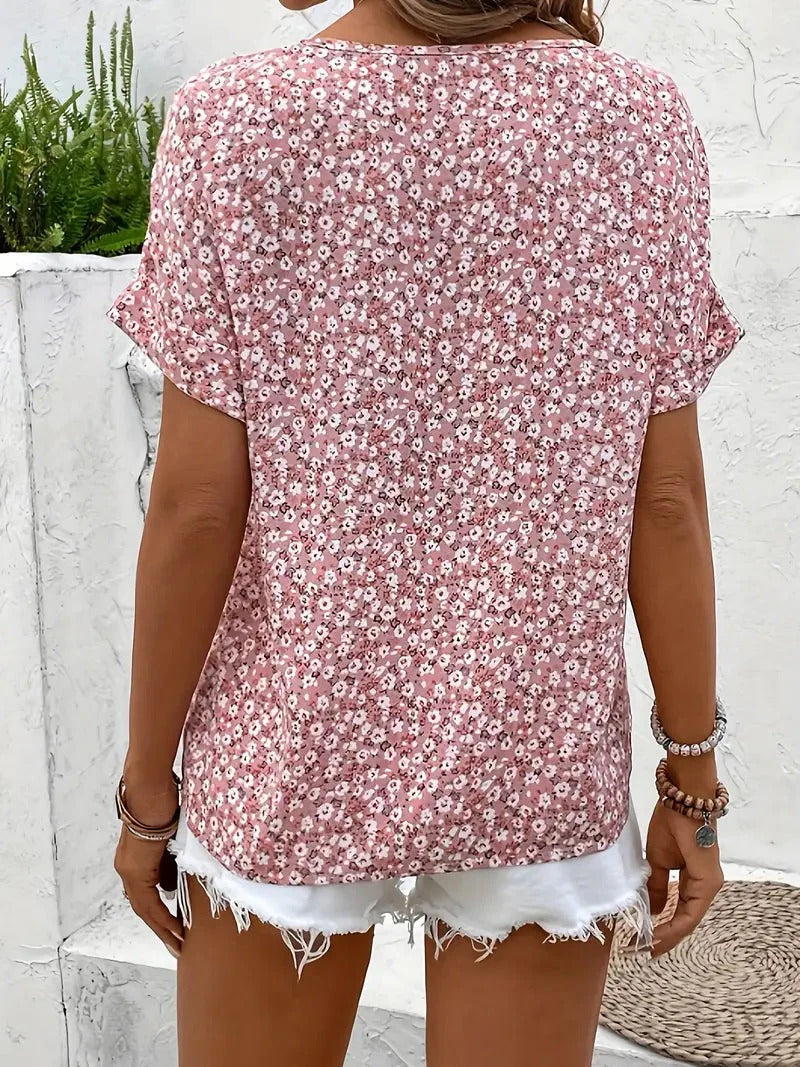 ELA | Blusa Vaporosa con Estampado Floral
