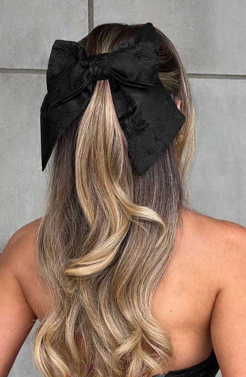 ELA | Horquilla con Lazo Negro